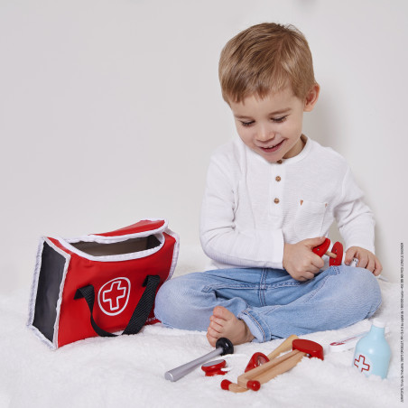 Mallette du Docteur JANOD, en bois