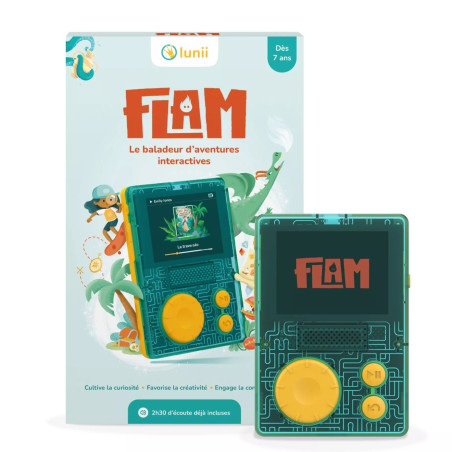 Baladeur audio interactif Flam LUNII, dès 7 ans