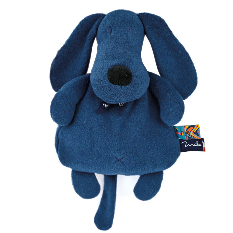 Peluche bouillotte Oups le Chien marine MAILOU TRADITION