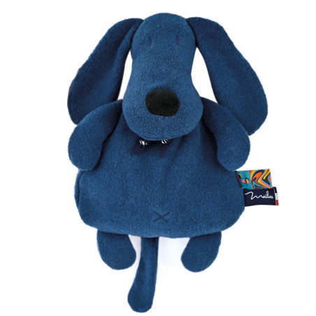 Peluche bouillotte Oups le Chien marine MAILOU TRADITION