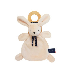 Peluche Lapin Pantin Dorlotin Ivoire MAILOU TRADITION, 22 cm