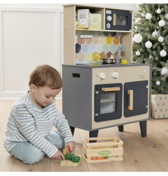 Grande cuisine en bois Mozaic JANOD