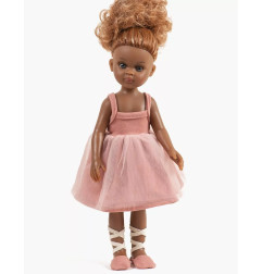 Robe tutu Rosella poupée Amigas MINIKANE, Rose Bagatelle