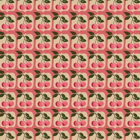 Barboteuse Clara et son headband poupée Gordis MINIKANE, Au Temps des Cerises