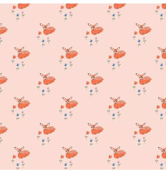 Turbulette à collerette poupée MINIKANE, Sweet Deer