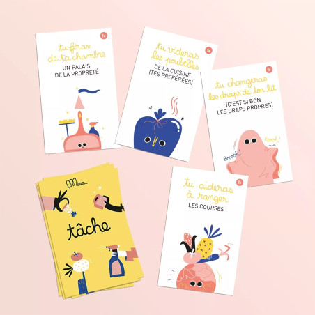 Qui S'Y Colle - Et hop les corvées deviennent des jeux d'enfants MINUS EDITIONS