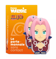 Money Walkie Sakura Naruto, porte-monnaie sans contact pour enfant et ado