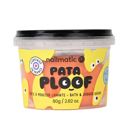 Pâte à modeler lavante Pataploof NAILMATIC, orange