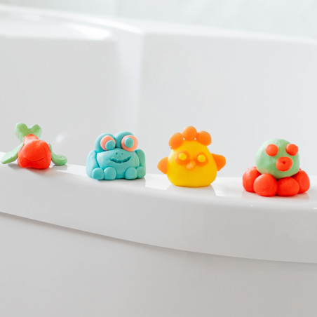 Pâte à modeler lavante Pataploof NAILMATIC, orange