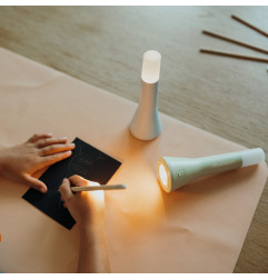 Lampe torche multifonctions KIDYWOLF, vert pistache