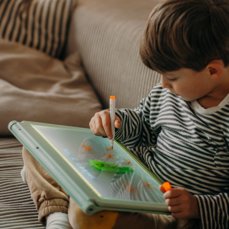 Tablette lumineuse pour dessiner KidyDraw Pro KIDYWOLF