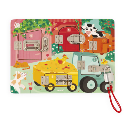 Planche à cadenas La Ferme JANOD