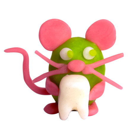 Kit créatif Petite Souris en Pâte à Modeler Végétale PATACREER