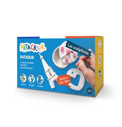 Pâte à modeler Patadur Minérale pour Sculptures et Maquettes PATACREER