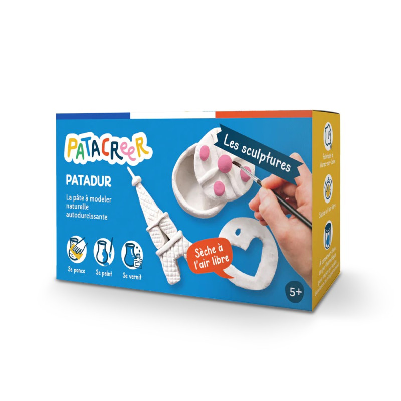 Pâte à modeler Patadur Minérale pour Sculptures et Maquettes PATACREER