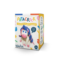 Kit créatif Licorne en Pâte à Modeler Végétale PATACREER