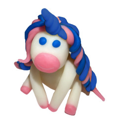 Kit créatif Licorne en Pâte à Modeler Végétale PATACREER