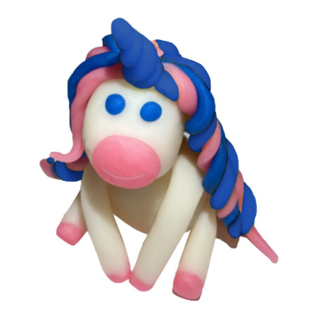 Kit créatif Licorne en Pâte à Modeler Végétale PATACREER