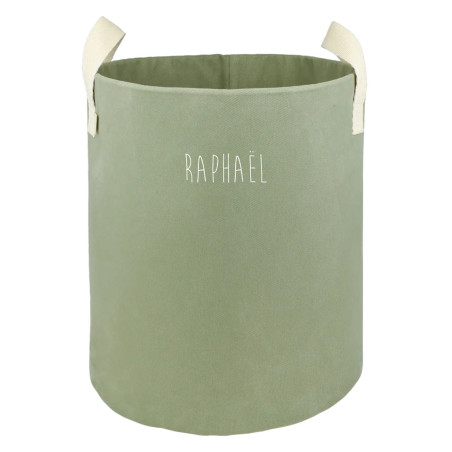 Panier à jouets Roger PETIT PCOTIN, personnalisable, amande