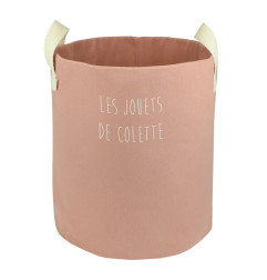 Panier à jouets Roger PETIT PCOTIN, personnalisable, bois de rose
