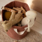 Panier à jouets Roger PETIT PCOTIN, personnalisable, bois de rose