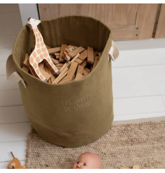 Panier à jouets Roger PETIT PCOTIN, personnalisable, bronze