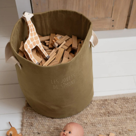 Panier à jouets Roger PETIT PCOTIN, personnalisable, bronze