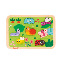 Puzzle Chunky Jardin JANOD, dès 18 mois