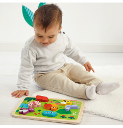 Puzzle Chunky Jardin JANOD, dès 18 mois