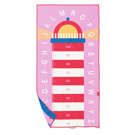 Drap de plage et de jeu Phare et Mini Bac QUUT