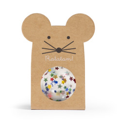 Balle rebondissante Souris RATATAM, Etoiles