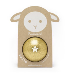 Ballon 10 cm RATATAM, doré