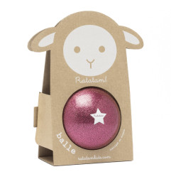 Ballon 10 cm RATATAM, rose fuchsia