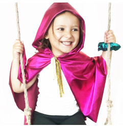 Cape Funky RATATAM, métallisée rose fuchsia