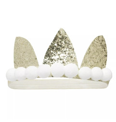 Couronne élastiquée RATATAM, dorée