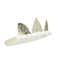 Couronne élastiquée RATATAM, dorée