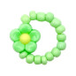 Bague élastiquée Fleur RATATAM, vert