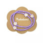 Collier élastiqué Fleur RATATAM, lilas