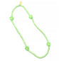 Collier élastiqué Fleur RATATAM, vert