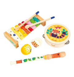 Set de 4 instruments de musique Gioia JANOD