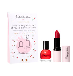 Coffret Duo Baume à lèvres et vernis enfant Madame ROSAJOU