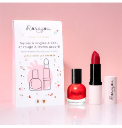 Coffret Duo Baume à lèvres et vernis enfant Madame ROSAJOU