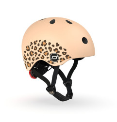 Casque enfant SCOOT AND RIDE, léopard