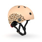 Casque enfant SCOOT AND RIDE, léopard