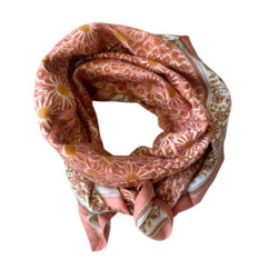 Foulard adulte Patchwork Blush SO FAMILY