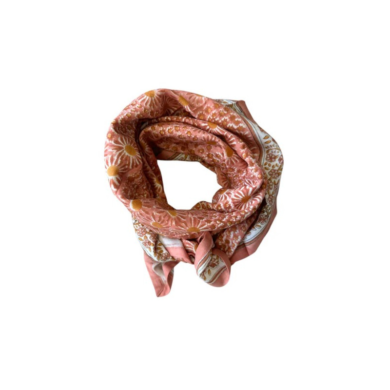 Foulard adulte Patchwork Blush SO FAMILY