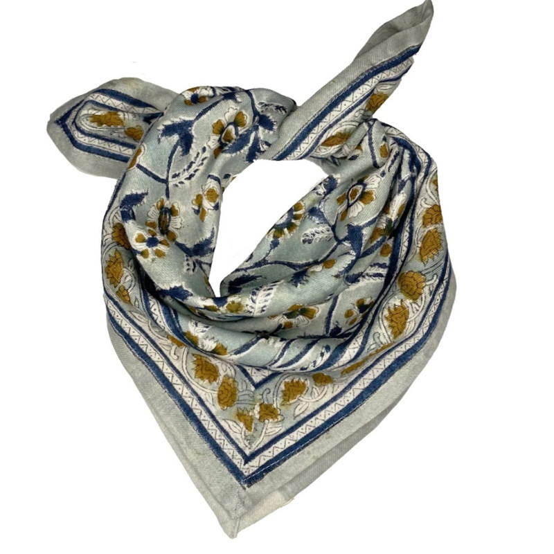 Foulard enfant Delhi Bleuet SO FAMILY