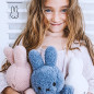 Peluche Miffy Teddy Bleu BON TON TOYS, 23 cm