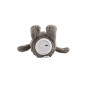 Peluche lumineuse Lou l'ourson gris FLOW AMSTERDAM