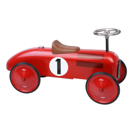 Porteur voiture vintage VILAC, rouge